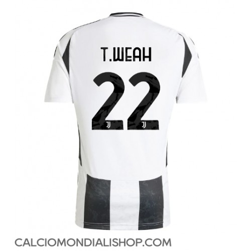 Maglie da calcio Juventus Timothy Weah #22 Prima Maglia 2024-25 Manica Corta